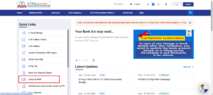 Income Tax Official Website