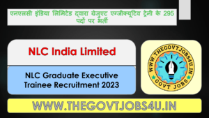 NLC Graduate Executive Trainee Online Form 2023