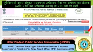 UPPSC Pre 2025 Online Form