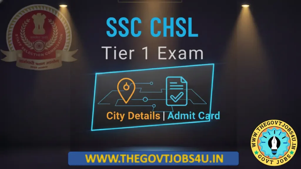 SSC CHSL Tier-1 Admit Card 2025